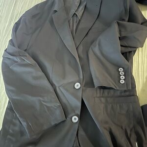 Armani Exchange Black Blazer Sleek Minimalist Design